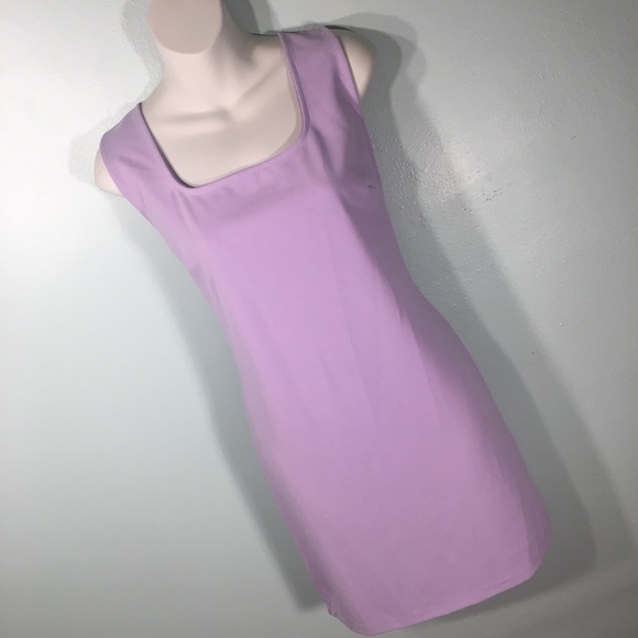 Lavender Lilac Sleeveless Charlotte Russe Dress - Picture 8 of 8